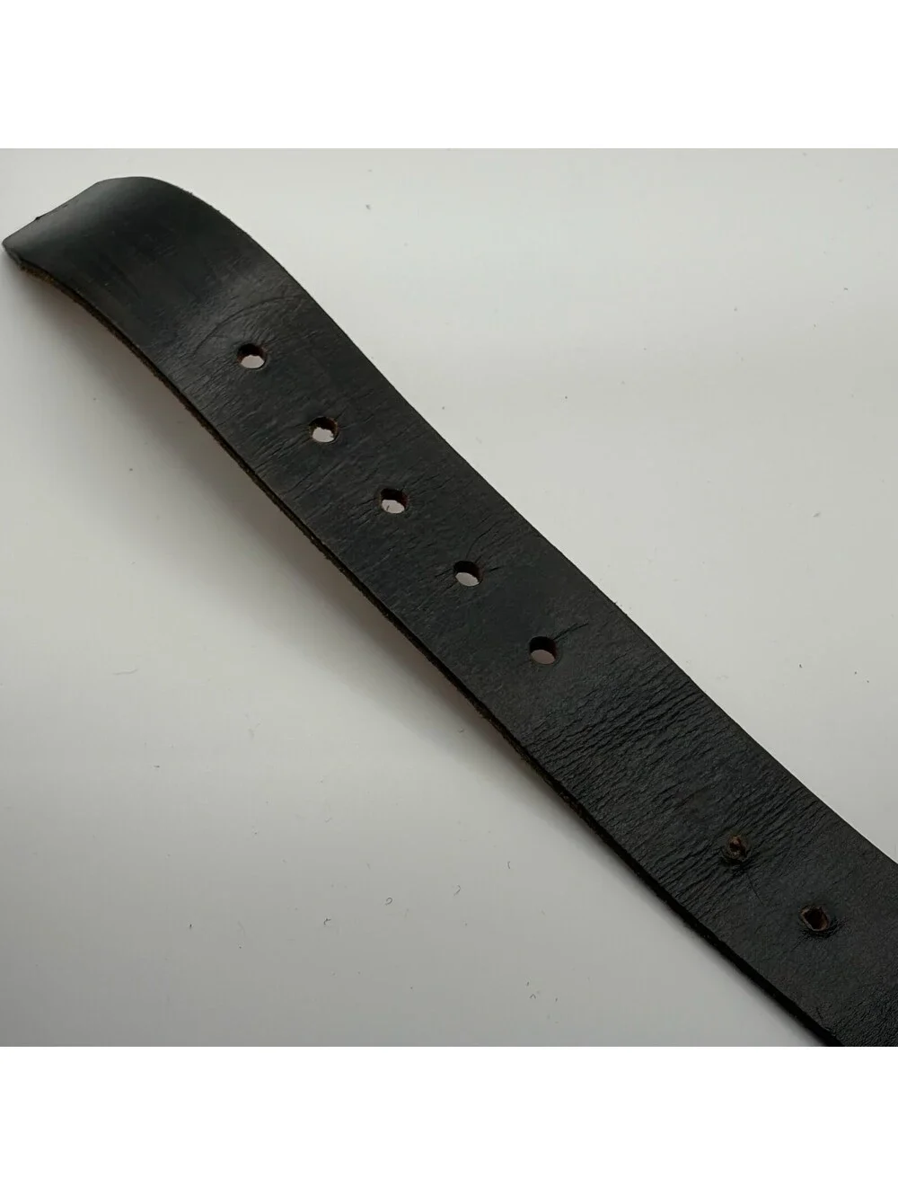 Vintage Harley-Davidson Leather Belt with Eagle Buckle